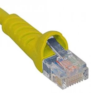 Cablesys ICPCSK10YL Patch Cord  Cat 6  Molded Boot  10 Ft  Yellow