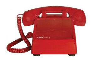 Viking VK-K-1900D-2 Red Hot-line Desk Phone With Non-volatile Memory  