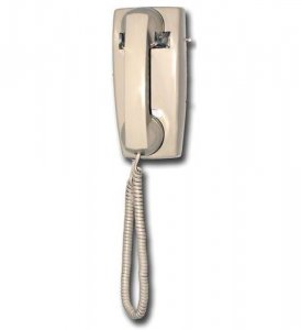 Viking VK-K-1900W-2ASH Ash Hot-line Wall Phone With Non-volatile Memor