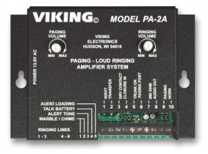 Viking VK-PA-2A Vk-pa-2a Paging Loud Ringer With 8 Ohm Horn