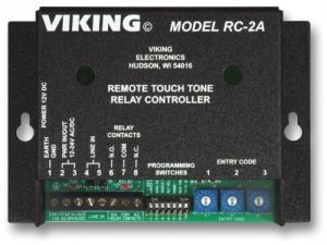 Viking VK-RC-2A Remote Touch Tone Controller  With 1 Normally Open Or 