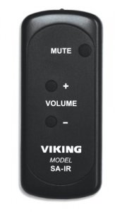 Viking VK-SA-IR Self-amplified Paging System Infrared Remote