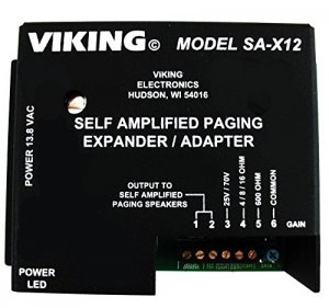 Viking VK-SA-X12 Vk-sa-x12 Self Amplified Paging System Expander