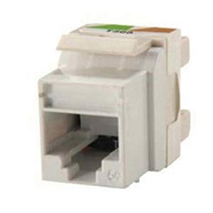 Hubbell SFLCSBW Optichannel Lc Duplex Keystone Adapter - White