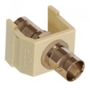 Hubbell SFSBAL10 Av Connector  Smooth Blank  Almond (pack Of 10)