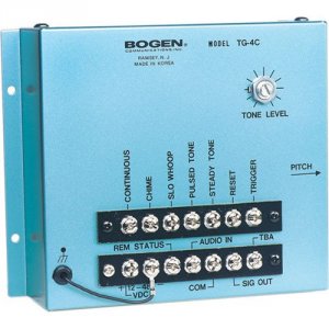 Bogen BG-TG4C Tone Signal Generator C 12v Dc Power Sup