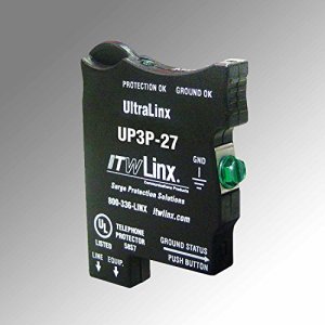 Itw UP3P-27 66 Block  Ul Secondary Surge Protector  27 V  Must Be Orde