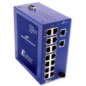 B+b ESW516-T Mngd Switch 16-port 10100 Wt