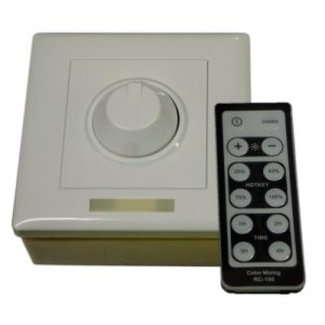 Lunasea LLB-45AU-08-00 Lunasea Single Color Wall Mount Dimmer Wcontrol