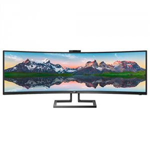 Philips 499P9H 49  27 5120x1440 Dp Hdmi Usb Lan Va Lcd Monitor