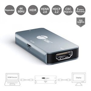 Siig CE-H24K11-S1 Hdmi 2.0 4k Hdr Repeater 20m