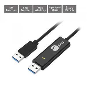 Siig JU-CSL111-S1 Usb 3.0 Data Km Magic Switch