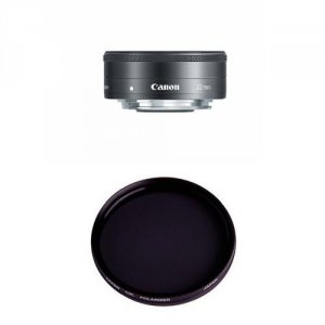 Canon 5985B002 Ef M 22mm F2 Stm Graphite