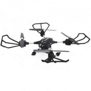 Etronics4u RIV-W606-2 Rc Night Stalker Drone Hd Black