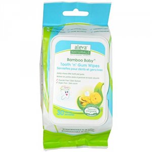 Aleva 37960 Bamboo Tooth N Gum Wipes 30ct