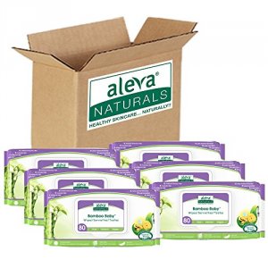 Aleva 37944 Bamboo Wipes