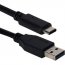 Qvs CC2231B-1M 1m Usb-c To Usb-a Superspeed