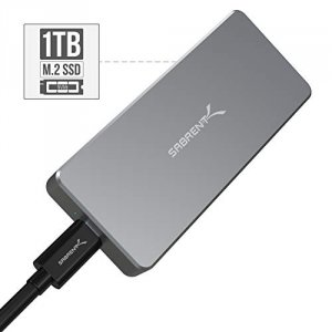 Sabrent SB-1TB-NVME 1tb Nvme Usb 3.1 External Slim