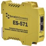 Brainboxes ES-571-X20M Iso Enet To Serswtch -30c +80c