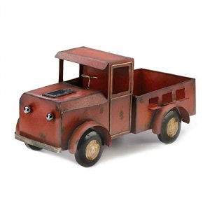 Summerfield 10018788 Red Truck Solar Light Planter