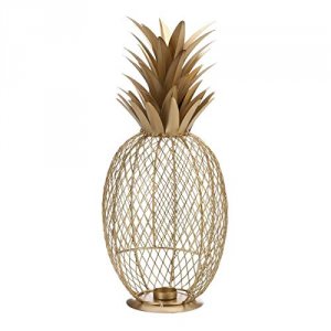 Gallery 10018793 Golden Pineapple Tealight Holder