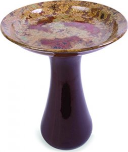 Gardman HQ7766726 Birdbath 16 Brown Collage