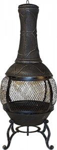 Gardman LF92B Chiminea 46 Horizon Brsh Stl