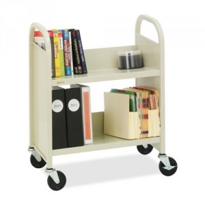 Bretford R227 Booktruck - Two Slant Shelves