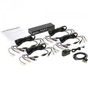 Tripp B004-HUA4-K Hdmiusb Kvm Switch 4-port