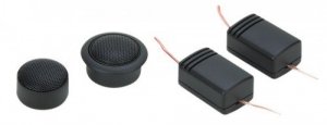 Soundstream TWS1 1 Soft Dome Tweeter 3-way Mount W Passive Crossovers