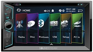 Soundstream VR624B 2-din Aptix Source Unit W Bluetooth  6.2 Lcd