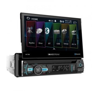 Soundstream VR75B 1-din Aptix Source Unit W Bluetooth  7 Lcd