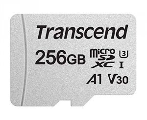 Transcend TS256GUSD300S-A 256gb Microsd W Adapter Uhs-i