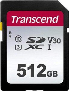 Transcend TS512GSDC300S 512gb Sd Card Uhs-i U3