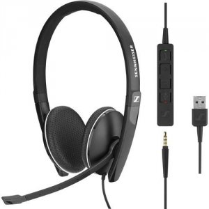 Sennheiser 508317 Both Sided Headset 3.5mm W Usb