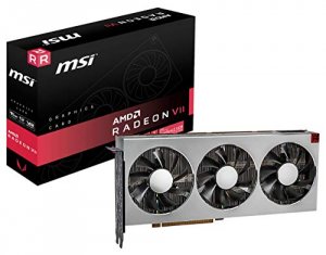 Msi RVII16G Vcx  Radeon Vii 16g 16gb Hbm2 Dpx3 Hdmix1 Brown Box