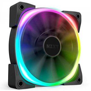 Nzxt HF-28140-B1 Fan Hf-28140-b1 Aer Rgb 2 Cooling Fan 140mm 8leds Ret