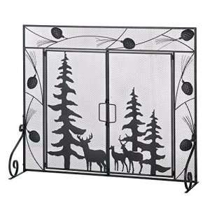 Accent 10016006 Woodland Forest Fire Place Screen