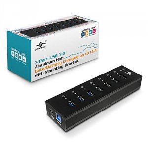 Vantec UGT-AH710U3-BK Ugt-ah710u3-bk 7-port Usb 3.0 Aluminum All Data 