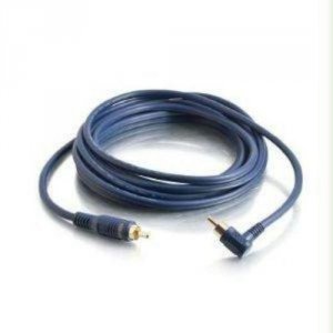 C2g 29180 12ft Right Angled Subwoofer Cable - High Quality Performance