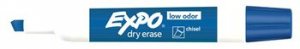 Dymo 80003 Expo Low Odor Blue Chisel 12 Pack