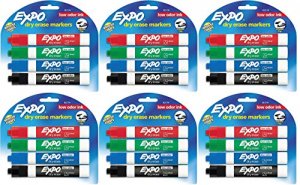 Dymo 80174 M Expo 2 Chisel 4 Clr Set Card