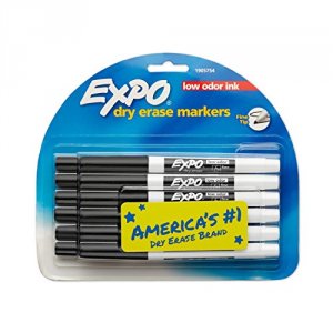 Dymo 86001 Expo 2 Fine Marker Blk 12 Pack