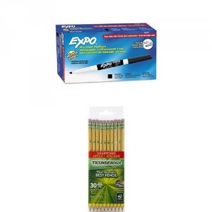 Dymo 86001 Expo 2 Fine Marker Blk 12 Pack