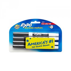 Dymo 86661 Expo Low Odor 4cd Black Fine