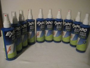 Dymo 81803 Expo Cleaner 8 Oz Spray Bottle 12 Pck