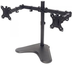 Manhattan 461559 Holds Two 13 To 32 Lcd Monitors Up To 8 Kg (17 Lbs.),