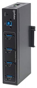 Manhattan 161411 4-port Industrial Usb 3.0 Hub