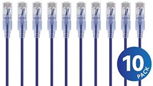 Monoprice 16328 Slimrun Cat6a Ethernet Patch Cable - Snagless Rj45_ 55