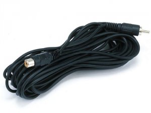 Monoprice 658 Rca Plugjack Mf Cable - Black25f